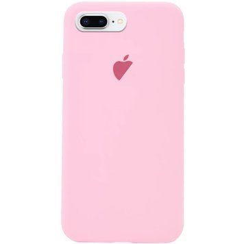 Чехол Silicone Case для iPhone 7/8 Plus FULL (№6 Light Pink)