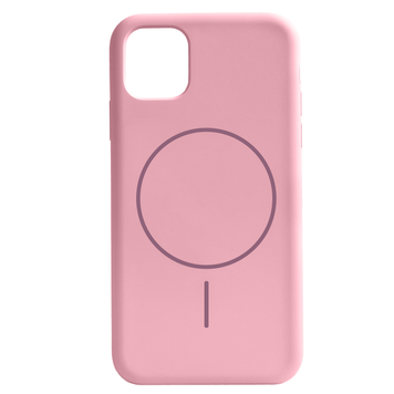 Чехол для iPhone 11 : Silicone Slim MagSafe &ndash; Rose Pink