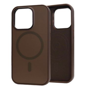 Чехол для iPhone 15 Pro : Nofelet Tech MagSafe Case &ndash; Brown