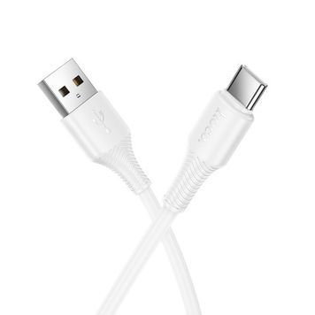 Кабель HOCO (USB to Type-C) 3A X120 Beneficio &ndash; White (1m)