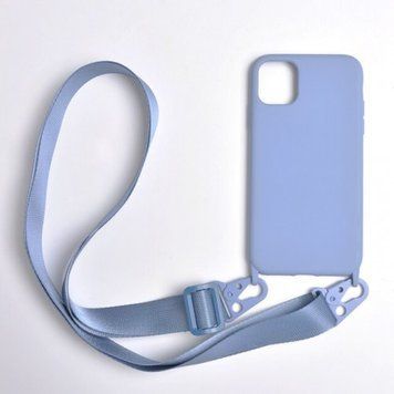Чехол STRAP COLOR CASE для iPhone (iPhone 11, Lilac)