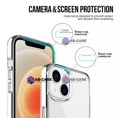 Чохол прозорий Space на iPhone 14 Plus
