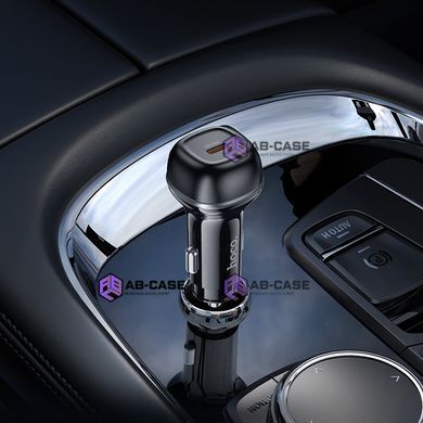 Автомобільна зарядка 30W Hoco Z58 Rank (PD, 1xType-C) &ndash; Чорний