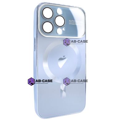 Чехол для iPhone 12 Pro матовый NEW PC Slim with MagSafe case с защитой камеры Sierra Blue