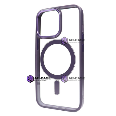 Чехол для iPhone 15 Pro Max : Crystal Guard with MagSafe &ndash; Deep Purple