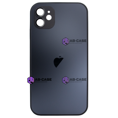 Чохол скляний матовий AG Glass Case для iPhone 12 із захистом камери Gray