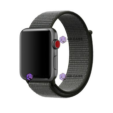 Ремешок для Apple Watch Nylon Loop нейлоновый (42mm, 44mm, 45mm, 49mm Dark Olive)