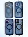 Чехол для iPhone 11 Nofelet Chrome Camera Case with MagSafe - Blue 6