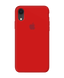 Чехол Silicone Case для iPhone XR FULL (№14 Red)