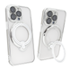 Чохол для iPhone 14 Pro Clear Shining Holder with MagSafe Silver