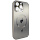 Чехол для iPhone 15 Pro - AG Titanium Case with MagSafe с защитой камеры Gray