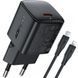 Комплект быстрой зарядки 20W (1 Type-C) ACEFAST A117 mini GaN PD+QC3.0 с кабелем Type-C - Lightning 2 м (Black) 1