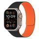 Ремешок для Apple Watch 38/40/41/[42mm S11/10] : Pebbled Magnetic Band &ndash; Black+Orange
