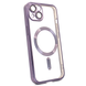 Чохол для iPhone 15 Shining with MagSafe із захисними ліназми на камеру Deep Purple