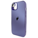 Чехол для iPhone 13 : AG-PC Glass &ndash; Deep Purple
