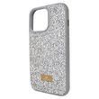 Чехол для iPhone 15 Pro Max : Svarowski Case &ndash; Silver