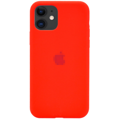 Чехол Silicone Case для iPhone 11 FULL (№14 Red)