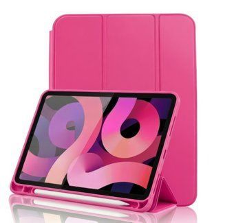 Чехол для iPad Pro 11 (2018/2020/2021/2022, 2nd/3rd/4th Gen) Smart Case with Pencil Holder - Rose Red