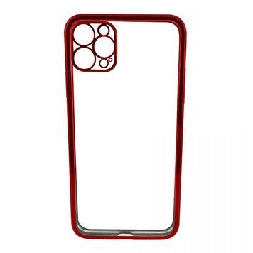 Гальванічний чохол (на iPhone 12 Pro, Red)