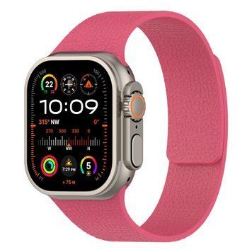 Ремешок для Apple Watch 38/40/41/[42mm S11/10] : Pebbled Magnetic Band &ndash; Pink