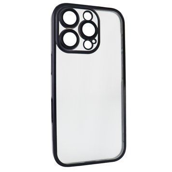 Чехол для iPhone 16 Pro : Titan Frame Matte PC Case &ndash; Black