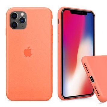 Чехол Silicone Case для iPhone 11 pro Max FULL (№56 Papaya)