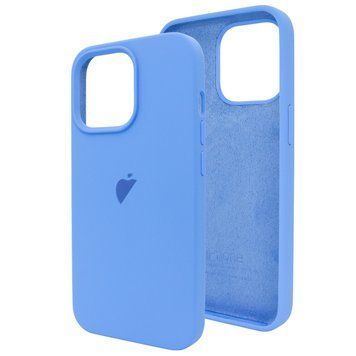 Чохол для iPhone 14 Plus Silicone Case Full №63 Capri Blue
