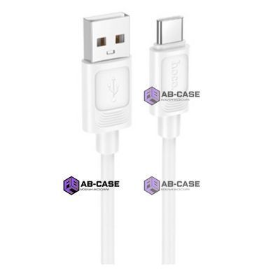 Кабель HOCO (USB to Type-C) 3A X122 Benefit &ndash; White (1m)