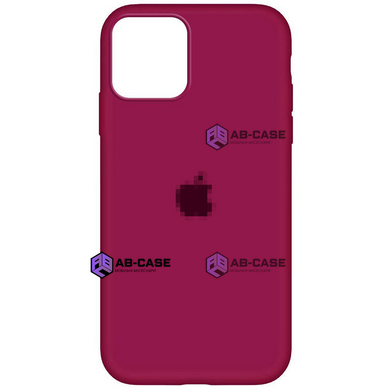 Чехол Silicone Case для iPhone 13 pro Max FULL (№36 Rose Red)