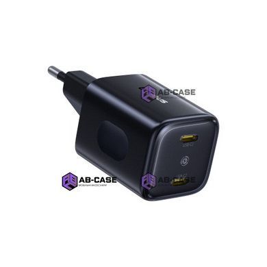 Зарядний пристрій 45W (2 Type-C) Baseus PicoGo AN13 PD (Black)