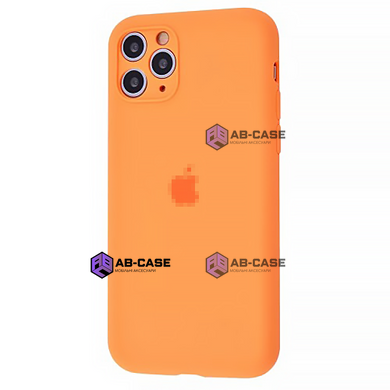 Чохол Silicone Case FULL CAMERA (на iPhone 11 Pro, Papaya)