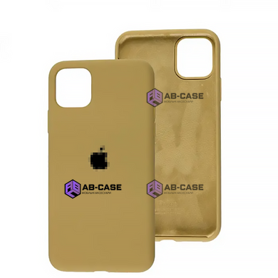 Чехол Silicone Case для iPhone 11 pro FULL (№28 Caramel)