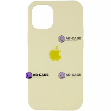 Чехол Silicone Case для iPhone 12 mini FULL (№51 Mellow Yellow)