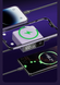 Беспроводной магнитный павербанк 20000 mAh 22.5w Magnetic Q7 Display для iPhone MagSafe Purple 6