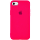 Чехол Silicone Case для iPhone 7/8 FULL (№47 Hot Pink)