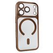 Чохол для iPhone 17 Pro Max : Titan Frame Matte PC MagSafe Case &ndash; Desert Gold