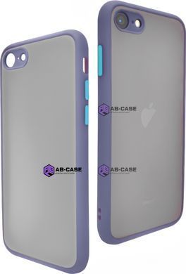 Чохол Avenger Case camera lens (на iPhone 7/8/SE2, Lavender Gray)