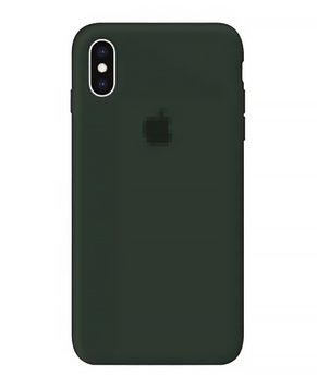 Чехол Silicone Case для iPhone Xs Max FULL (№49 Forest Green)