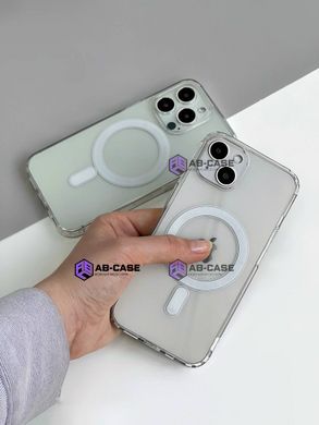 Чохол прозорий Clear Case with MagSafe (на iPhone 12 Pro Max)