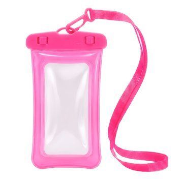 Чохол Waterproof AirBag Neon Case &ndash; Pink dark