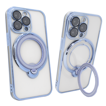 Чохол для iPhone 12 Pro Clear Shining Holder with MagSafe Sierra Blue