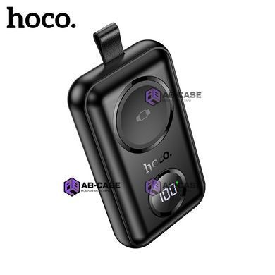 2500mAh PowerBank Hoco J137 with iWatch Charger &ndash; Black