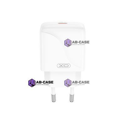 Зарядное устройство 20W (1 Type-C) XO L141 PD (White)