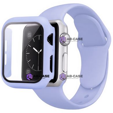 Комплект Silicone Band + Case для Apple Watch (41mm, Purple)
