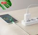 Зарядное устройство 20W (1 Type-C) XO L141 PD (White) 6