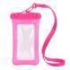 Чохол Waterproof AirBag Neon Case &ndash; Pink dark