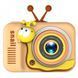 Компактная детская фотокамера "Fun Camera X14" (Персиковая)