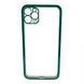 Гальванічний чохол (на iPhone 12 Pro Max, Green)