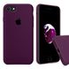 Чехол Silicone Case для iPhone 7/8 FULL (№52 Marsala)