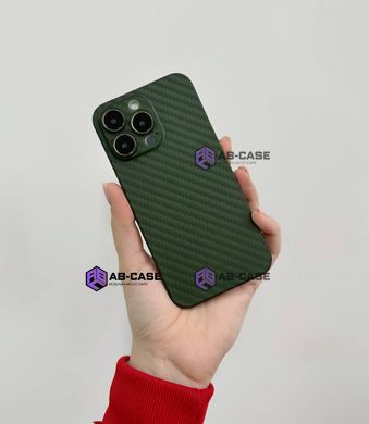 Ультратонкий чохол K-Doo Air Carbon для iPhone 15 Pro Max Green